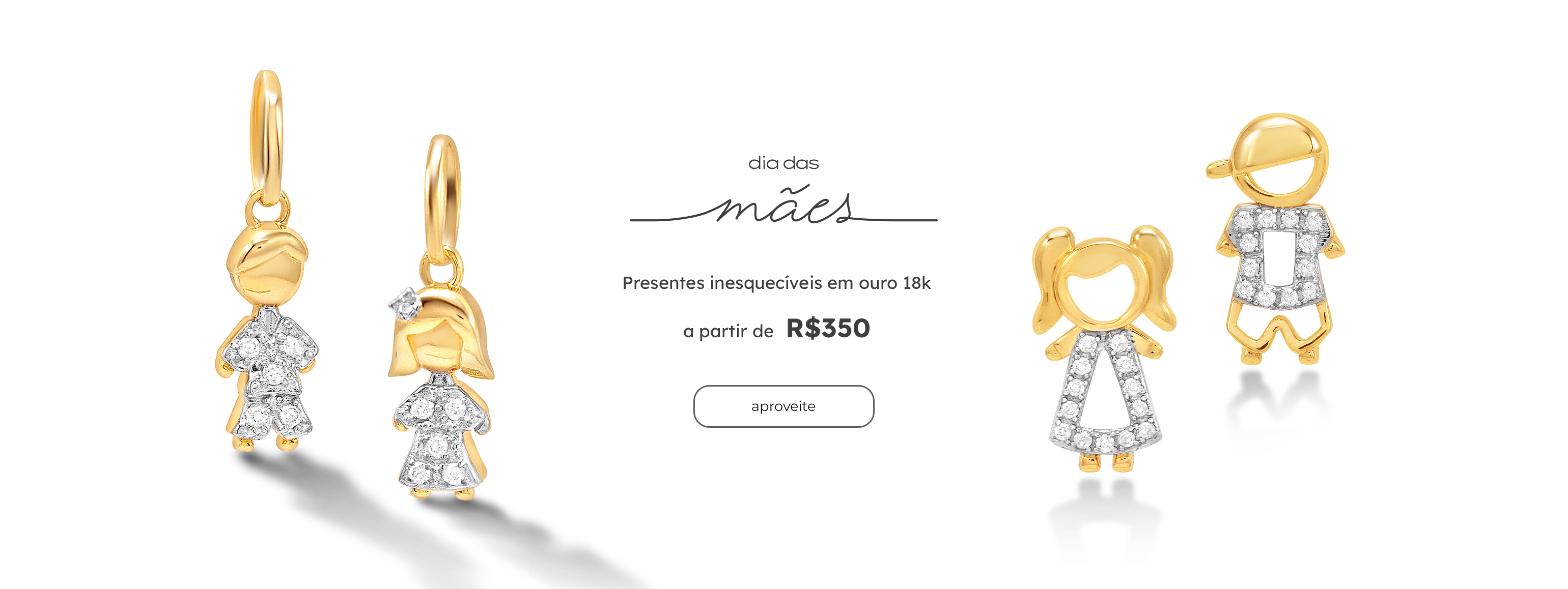 Joias Infantis em Ouro 18k